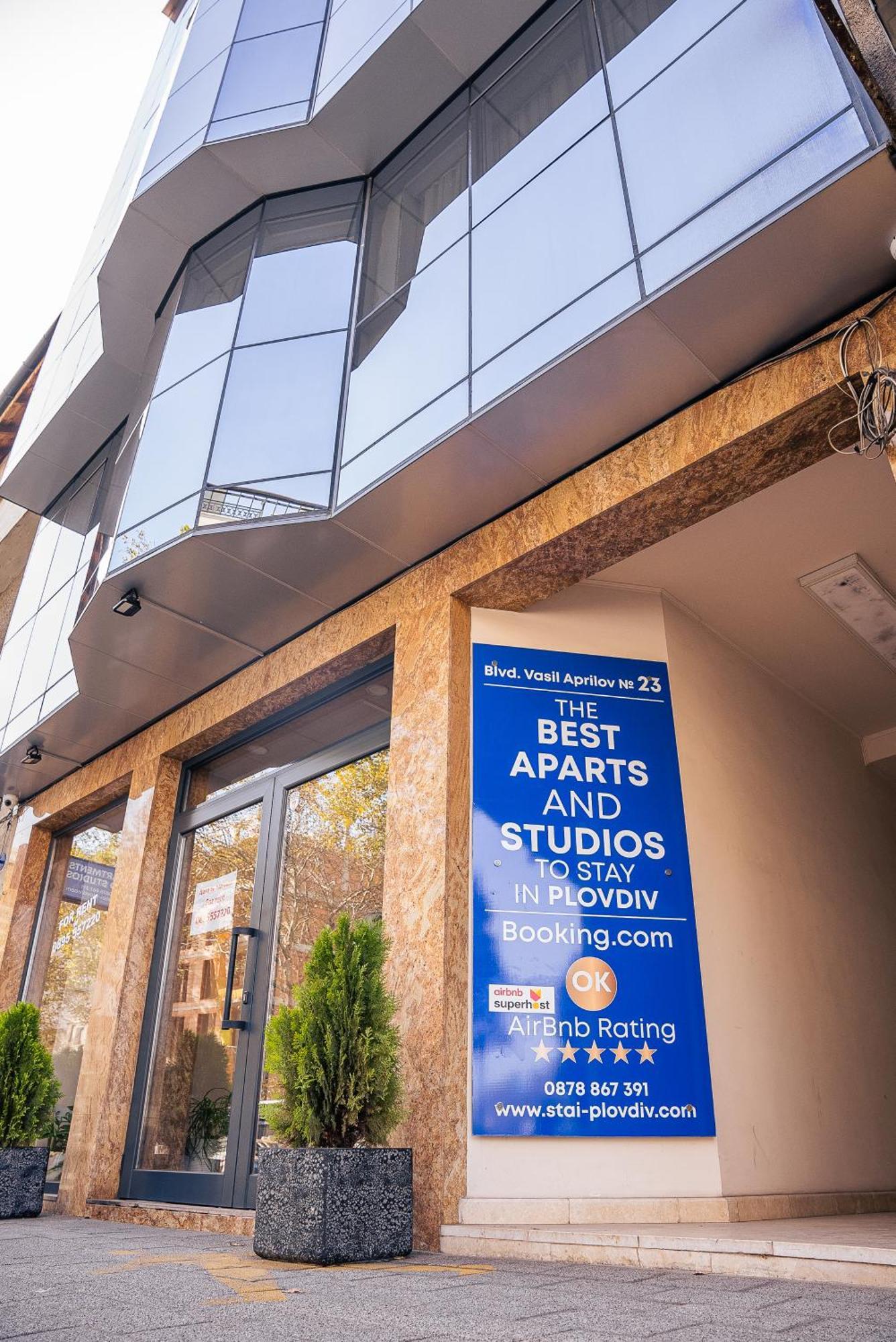 Cityscape Luxury Suites Plovdiv Exterior foto
